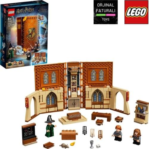 LEGO Harry Potter Hogwarts Memoir Transfiguration Lesson 76382 Professor McGonagall Room Collectible Toy Building Set 240 Pieces