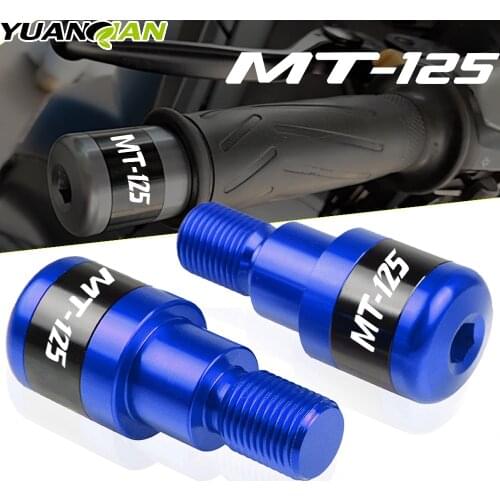 Motorcycles Handbar Ends Grips Ends Motocicleta Hand Bar Ends Handle Bar End For YAMAHA MT125 MT-125 MT 125 2014-2016 2014 2017