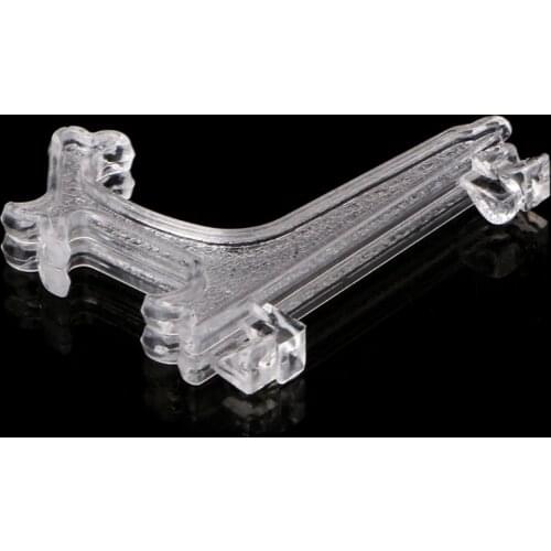 Mini Plastic Coin Display Easel Stand Card Medal Frame Golf Balls Holder White