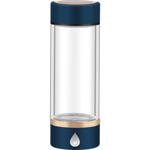 Portable Hydrogen Generator Water Bottle USB Rechargeable Lonized Water Bottle for Home Office Car