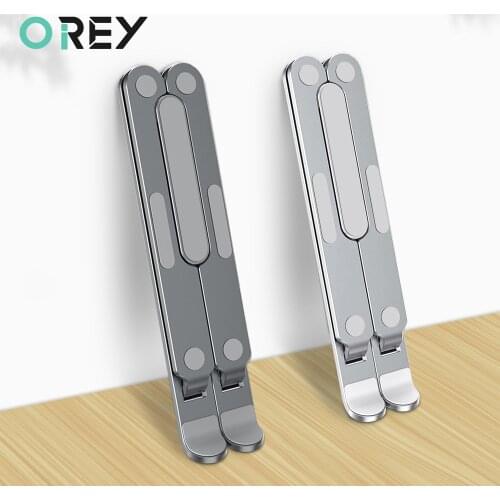 Portable Laptop Stand Aluminum Foldable Laptop Holder For Macbook Pro Air iPad Computer Support Notebook Stand Cooling Pad Base
