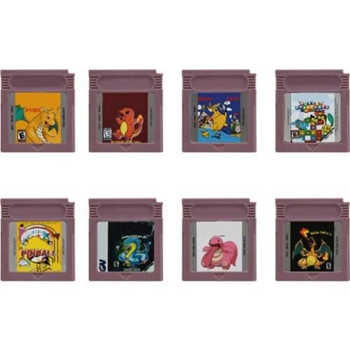 Superior 16 Bit Video Game Cartridge Console Memory Card for Nintendo GBC Pokeon Series English Language Version Battle Factory