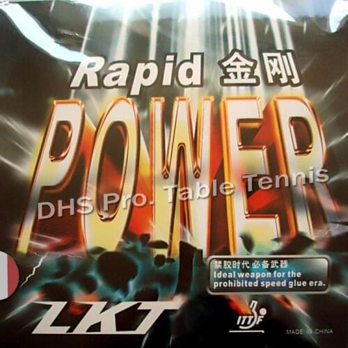 LKT Rapid POWER Pips-In Table Tennis Rubber With Sponge