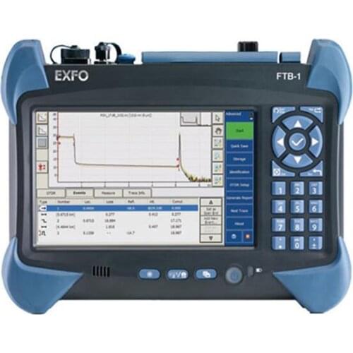 Handheld EXFO FTB-1-730 OTDR Tester ,Integrated VFL, Multi-function Touch Screen Optical Time Domain Reflectometer