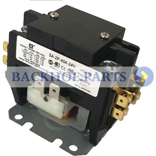 SA-2P-40A-24V Definite Purpose Contactor 2Pole 40FLA 24V AC Coil