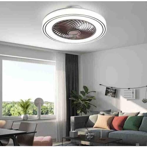 Modern Smart silent Ceiling lamp fan fans with lights Decoration for bedroom indoor lighting lamps Childrens room remote light