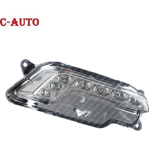 Csr Left Right side LED Daytime Running Light DRL Lower Bumper Grilles For Mercedes Benz W212 E300 E350 E500 2009-2013