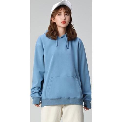 Womens Sweatshirt Cotton Oversized Hoodies And Sweatshirts Oversize Pink Sweatshirt With Hood Yellow Cotton Hoodies Women 2021