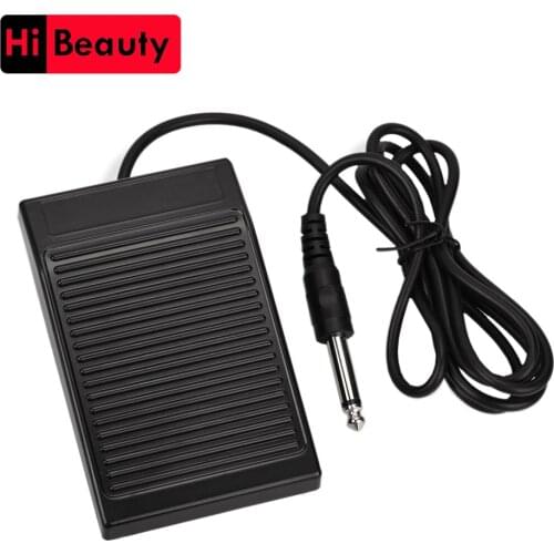 High Quality Plastic Black Tattoo Foot Switch Pedal Anti Slip For Power Supply Tattoo Equipment Accessories Pedal Controller