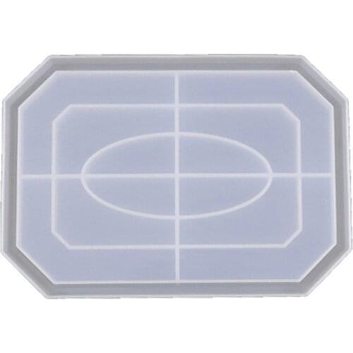 Storage Tray Crystal Epoxy Resin Mold Plate Dish Silicone Mould DIY Crafts Jewelry Casting Tool