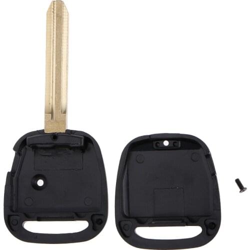 Replacement Remote Key Shell For TOYOTA 1 Side Button Key Case TOY43