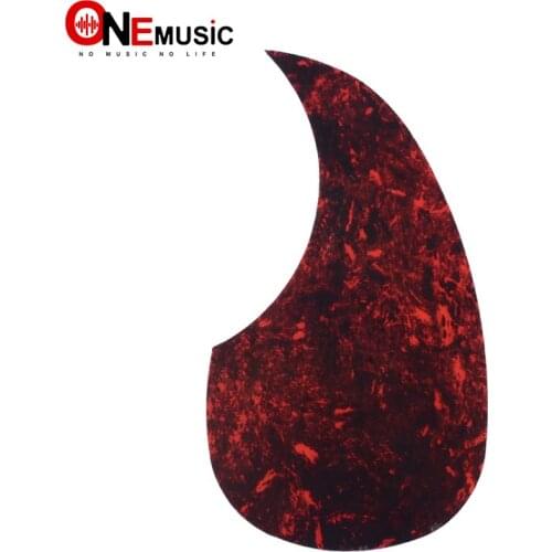 10 pcs Alice A025H 40" 41" 42" Acoustic Guitar Pickguard Soundhole Pick Guard R64mm Brown
