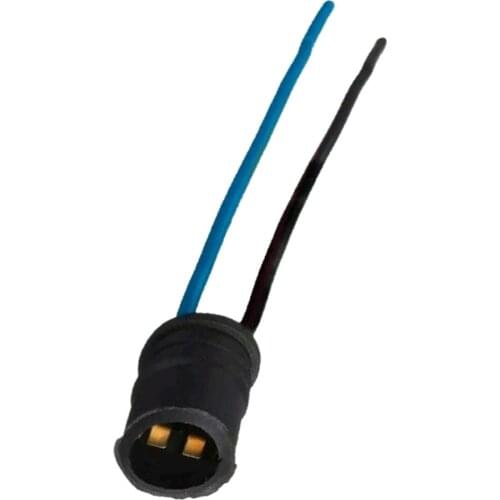 5 Pieces DC 12V T10 Bulb Socket Converter With Black-Blue Cable For Car Boat
