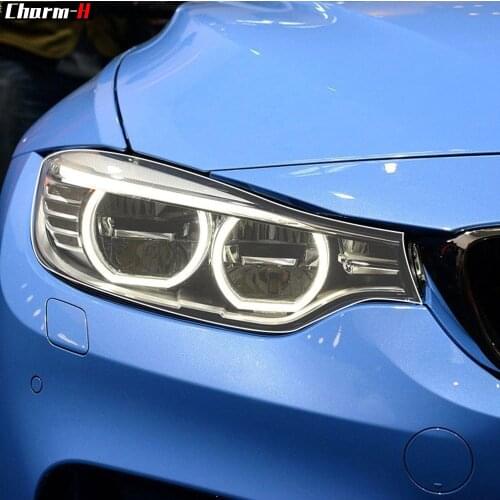 Car Headlight Protective Film Front Lamp TPU Decal Sticker For BMW M2 F87 M3 F80 M4 F82 F83 M5 F10 F90 M6 M8 I3 I8 Z4 E89 G29