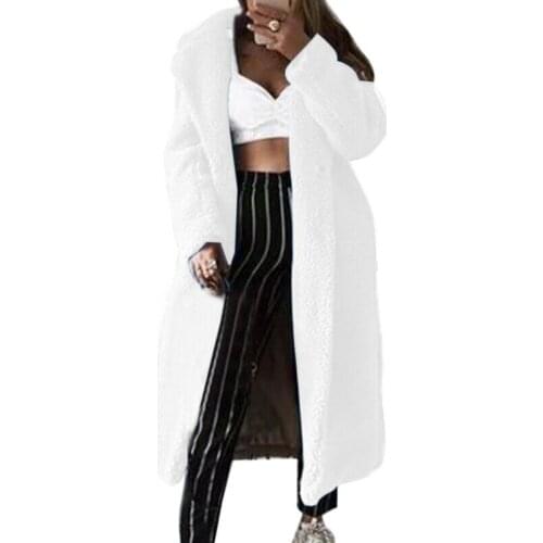 Damen Herbst Winter Fnffarbiger Wollmantel in acht Gren Wintermantel Plsch