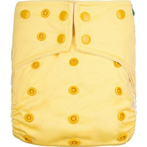 Baby Diapers Reusable Cloth Diaper Nappies Pure Color Double Opening Anti-side Leakage Infants Child Underwear Nappy Changing