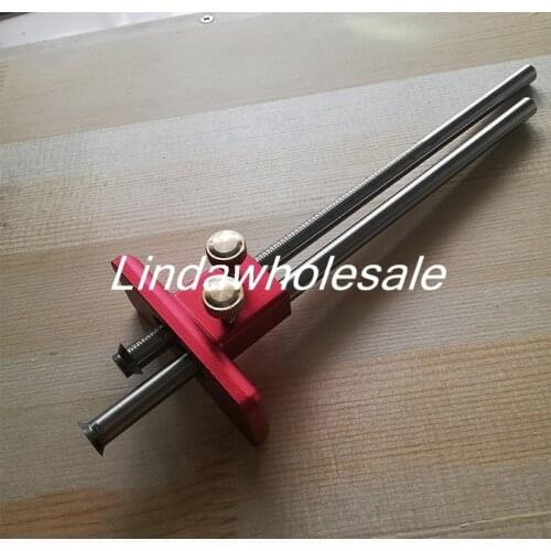 European double-headed woodworking scribe, wooden scribe-line woodworking crossed-out tool