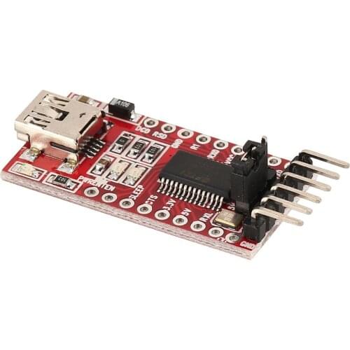 FT232RL FTDI USB to TTL Serial Adapter Module for Arduino FT232 Mini Port Support 3.3V 5V Compatibility Download Line
