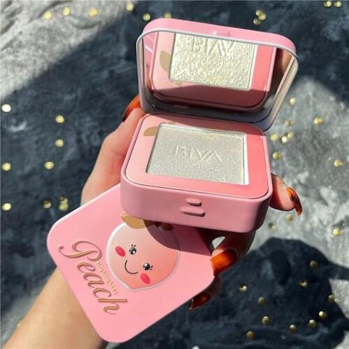 Illuminator Highlighter Palette Maquillage Face Bronzer Shimmer Powder Make Up Glow Highlight Brighten Skin Face Blush Cosmetic