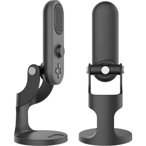 USB Condenser Smart Microphone Studio Microphone Professional for Phone PC Tablets Gaming Recording Noise Reduction Desktop