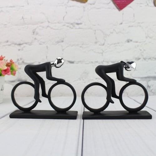 Creative Size Number Couple Resin Handicraft Sports Figure Pendant Living Room Tabletop Car Interior Decoration Article