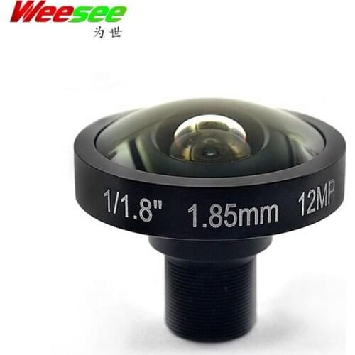 WS 1.85mm 1/1.8 HD 12MP M12 VR Fisheye Lens Camera Accessories