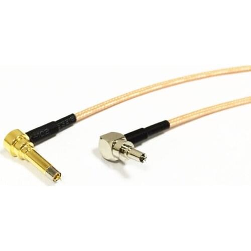 New MS156 Right Angle Connector Switch CRC9 Right Angle Convertor RG316 Wholesale Fast Ship 15CM 6" Adapter