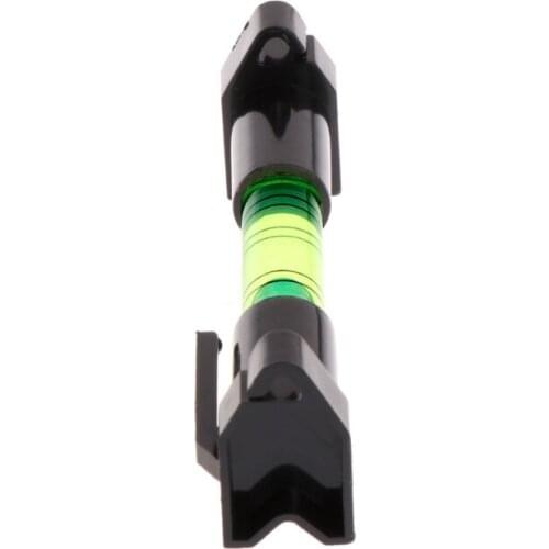 Pocket Line Hanging Spirit Level Brick Rope Cord Wire String Bubble Hanger Black