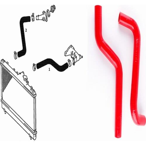 FOR Racing Toyota Celica 2.0 GT (ST202) Silicone Radiator Coolant Hose Kit