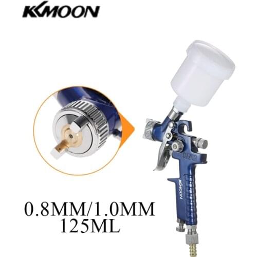 KKmoon 0.8MM/1.0MM Nozzle Air Paint Sprayer Spray Guns Airbrush Power Tools for Painting Car Aerograph Air brush
