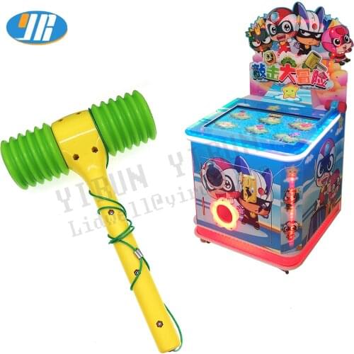 High Quality Plastic Hammer LCD Touch Screen hammer For Percussion adventure Game Machine Hitting game machine