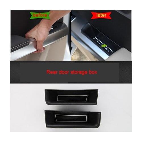 Rear Door Storage Box Molding Trim For Benz 2pcs Glk200 Glk260 300glk