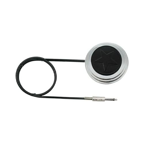 YILONG White Round 360 Star Tattoo Machine Footswitch Foot Pedal Controller Power Supply