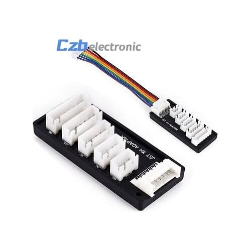 IMAX B6 B8 B6AC A6 Charger For 2S-6S RC Lipo Battery Charging JST XH Balance Charging Adapter Expansion Board Black D3