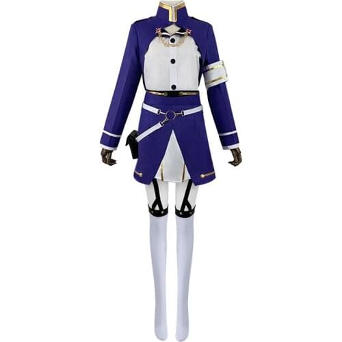 86 Vladilena Milize Cosplay Costume Eighty Six Anime Cosplay Costume for Women Uniform Halloween Outfit Cosplay Full Set