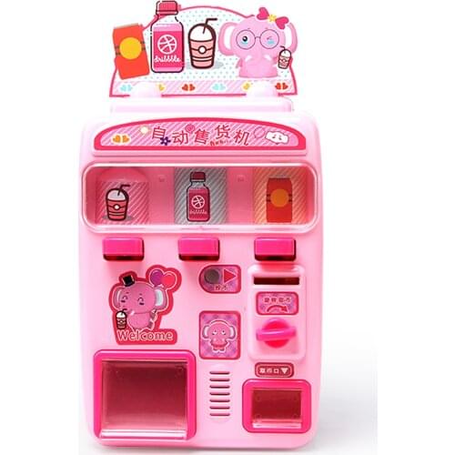 Childrens vending machine Candy and drink machine A vending machine toy that simulates a coin-operated talking machine