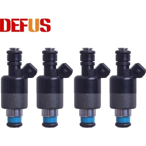 DEFUS 4pcs/Lot Fuel Injectors 17124782 Fuel Nozzles for Chevrolet Opel Corsa 1.4 16v 1.6 8v Daewoo Cielo 17123924 ICD00110 NEW
