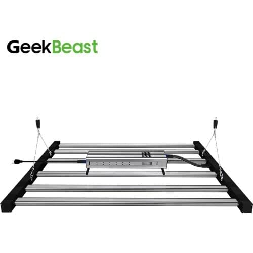 Geeklight Newest Led Grow Light Average PPFD 1764 Planted Sunshine Light For Indoor Grow