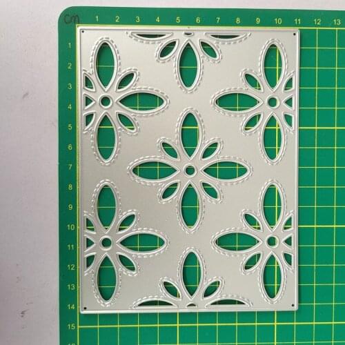 Reunion Petal Openwork Frame Metal Cutting Dies Embossing Stencil DIY Scrapbooking Photo Album Decor Paper Card Making Tool
