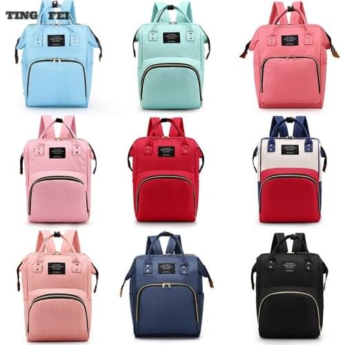 Multi-function Waterproof Outdoor Travel Diaper Bags for Baby Care Nappy Backpack Bag Mummy Large Capacity Bag Mom Baby