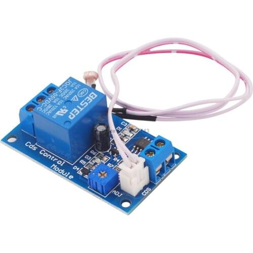 1PCS XH-M131 Photosensitive Resistor Module Brightness Automatic Control Module 5V Light Control Relay Light Switch