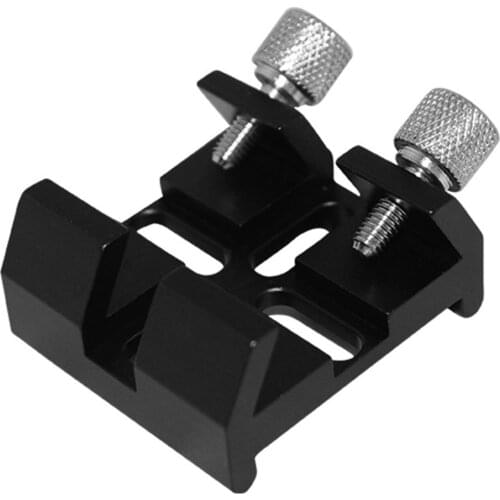 Dovetail Slots for Astronomy Optics Monocular Binoculars with Locking Screw Quick-connect Finderscope Guide Scope Adapter