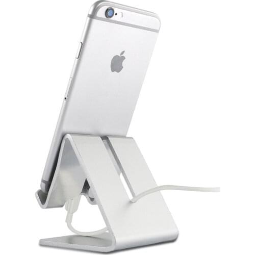 Aluminum Alloy Desk Stand For iPhone 6 6s 7 Plus 5S SE Tablet for DOOGEE Homtom HT6 HT5 HT7 T6 X3 DG650S Y100 Pro Valencia2