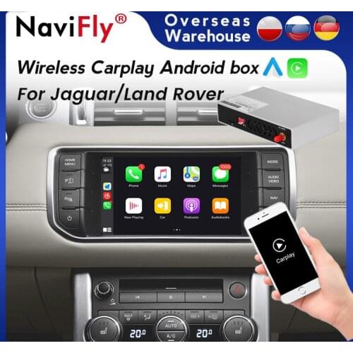 Wireless Apple CarPlay Decoder Box For Jaguar/Land Rover/Range Rover/Evoque with Android Auto AirPlay CarPlay Function