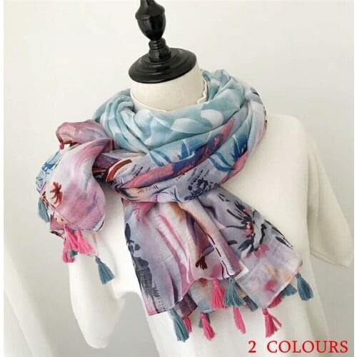 New design fashion big flower pendant viscose print women scarf/scarves muslim hijab shawls bandana wraps fast ship 10pcs/lot