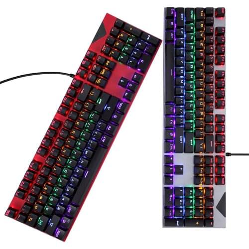 K200 104 Keys Backlight Wired Gaming Mechanical Keyboard Computer Accessory Keyboard Computer Accessory