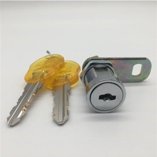 RAYLOCK 5 Pieces17mm Dropshipping 90 Degrees Rotated Strong Key Furniture Locker Cam Lock