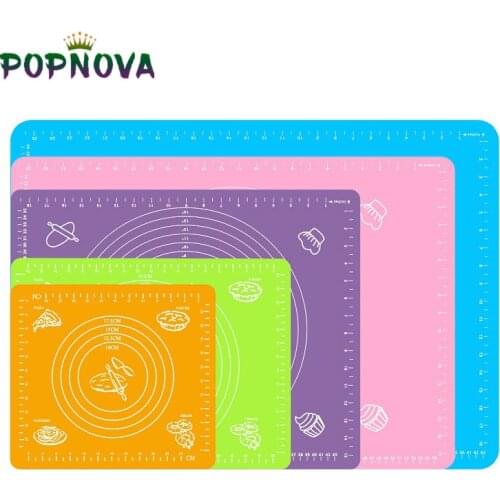 Silicone Non-Stick Silicone Thickening Mat Rolling Dough Liner Pad Pastry Cake Bakeware Paste Flour Table Sheet Kitchen tools