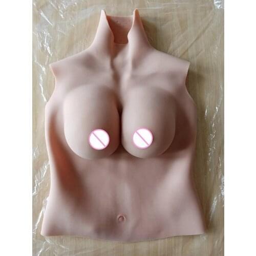 Top C CUP 6G Upgrade Halfbody Fake Artificial Boobs Realistic Silicone Breast Forms Crossdresser Shemale Transgender Drag Queen