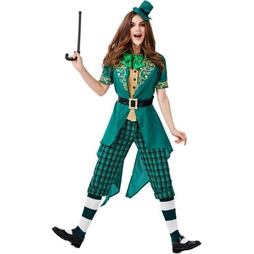 Ireland Fairy Elves Cosplay St. Patricks Day Green dress